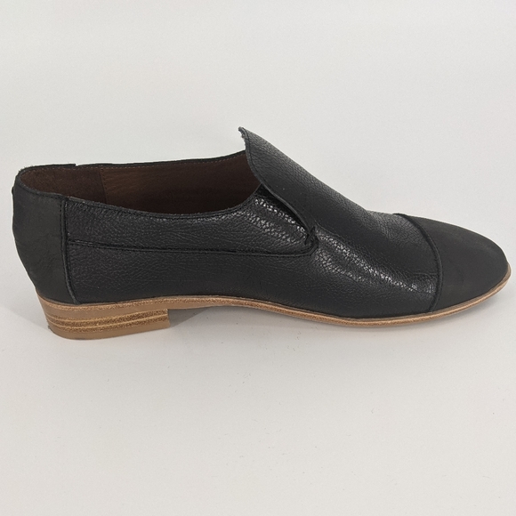 Jeffrey Campbell Leather Bryant Cap Toe Loafer - Picture 3 of 8